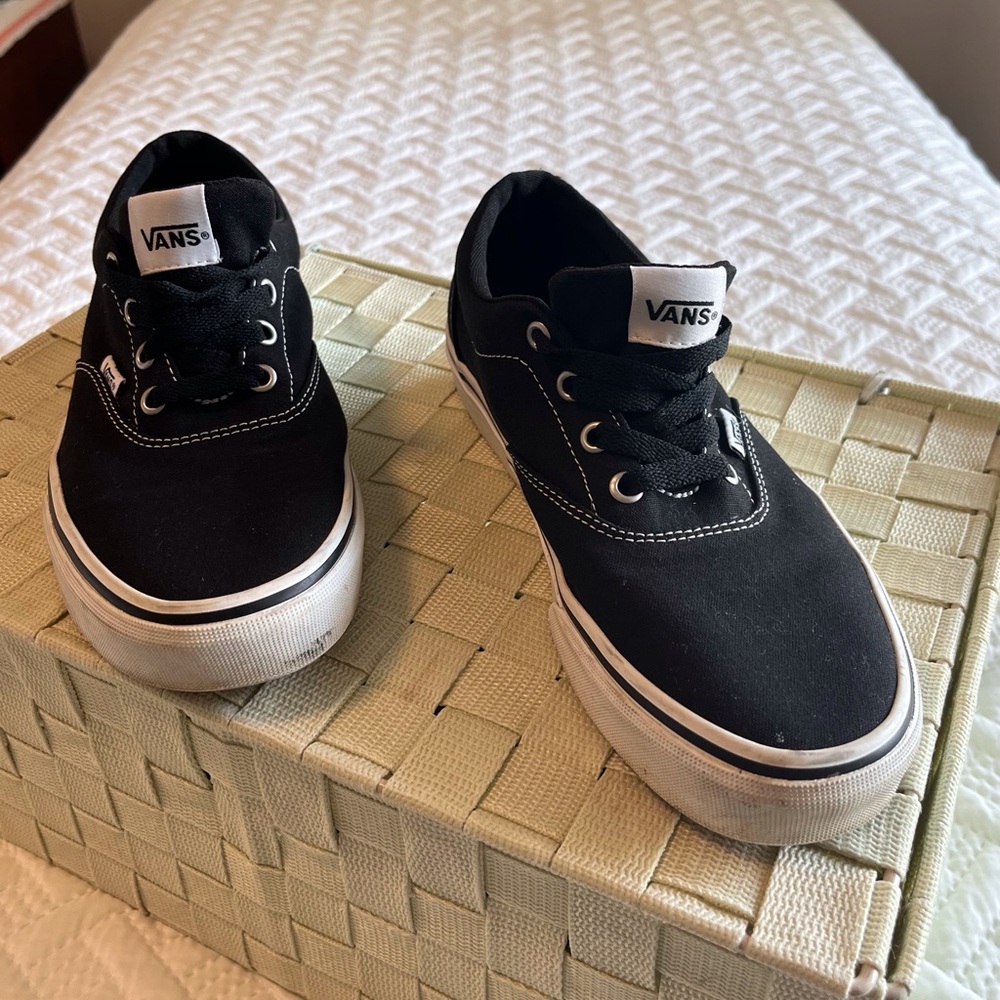 Vans Women's “Off the Wall” Black Sneakers